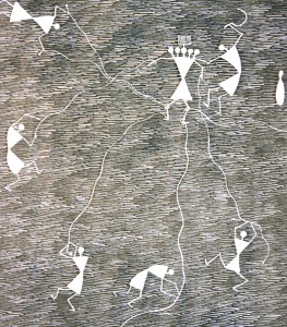 Warli tribal painting by (2)