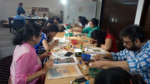 Miniature Painting, painting, workshop, paramparik karigar, mumbai events, mumbai workshop