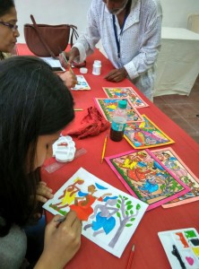 Pattachitra Workshop, Mumbai workshop, paramparik karigar